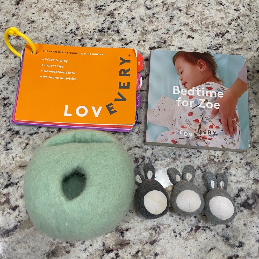 Lovevery Bunny Furrow and Book